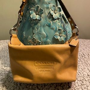 Mini Coach Tan Leather Hobo bag